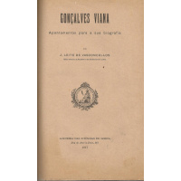 Livros/Acervo/V/VASCONCELLOS JL GONCALVES